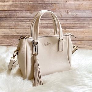 Kate Spade Small Satchel Naomi In Soft Limestone